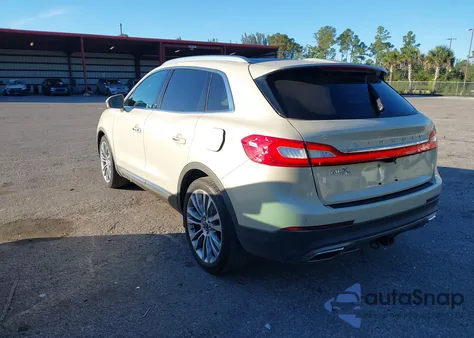 2016 Lincoln Mkx Reserve z USA, uszkodzony, nr VIN 2LMTJ6LR1GBL62743